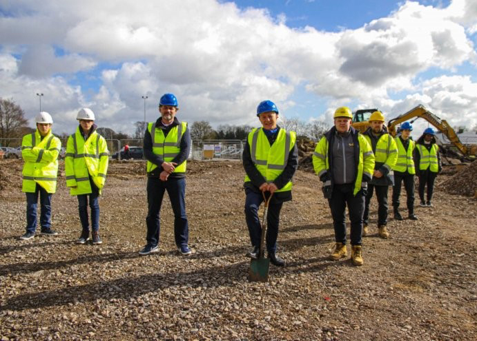 Work begins on Cirencester digital skills centre